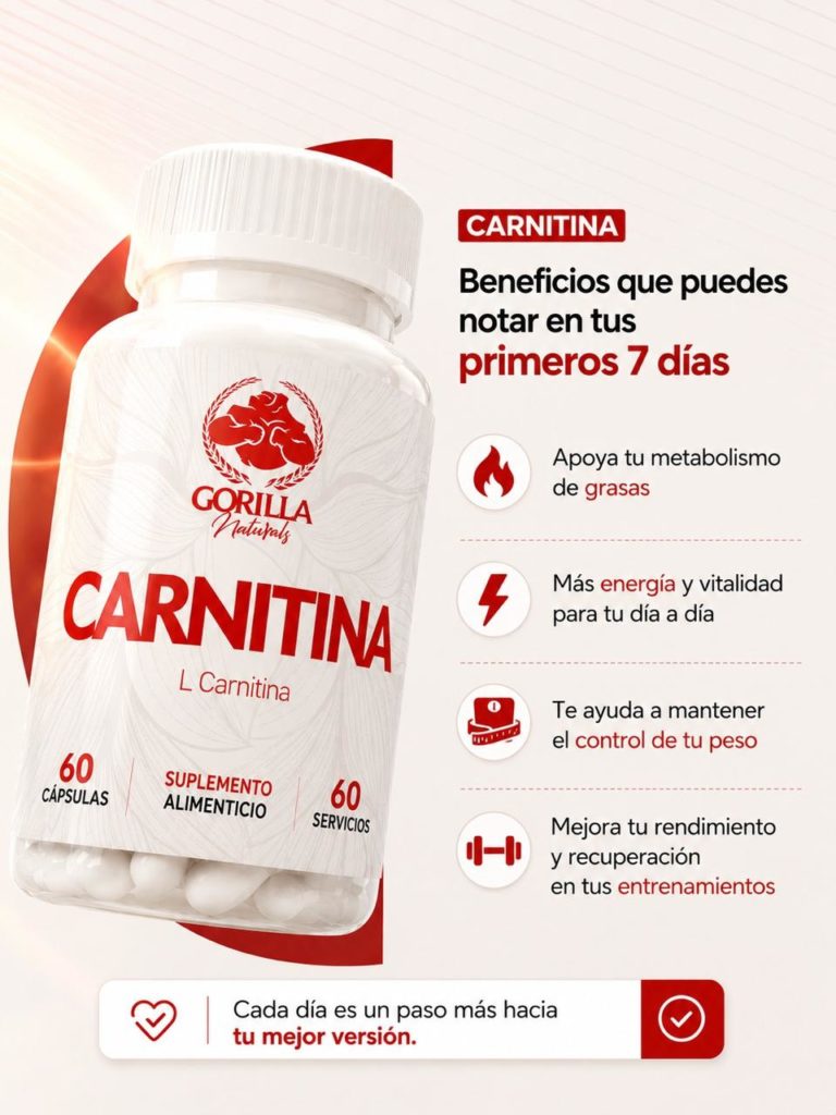 O-Carnitina Gorilla Nutrition