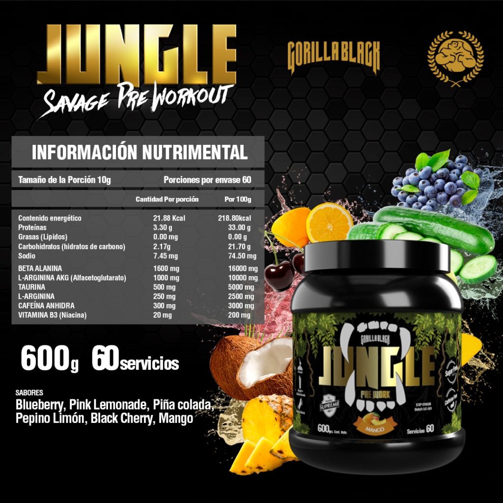 Jungle Savage Pre-Workout